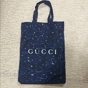 Gucci Blue Constellation Tote Bag